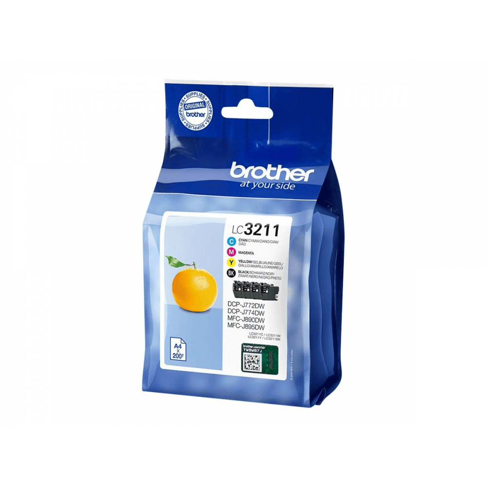 Brother Inchiostro LC-3211VALDR / LC3211VALDR BK,C,M,Y Multipack