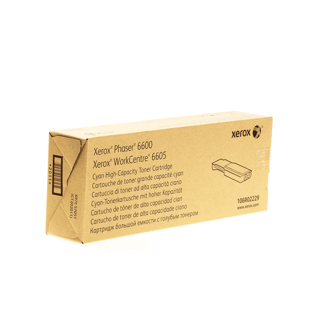 Xerox Tóner 106R02229 Cyan XL