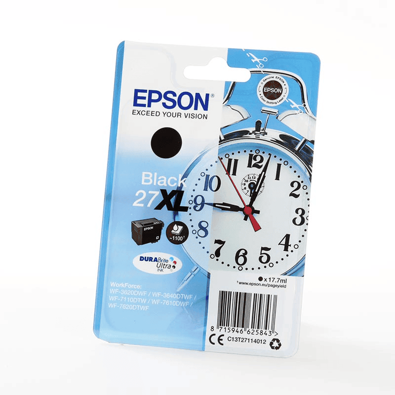 Epson Encre 27XL / C13T27114012 Noir XL