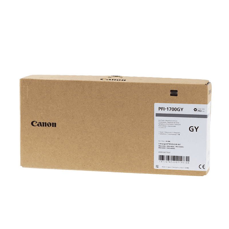 Canon Tinta PFI-1700GY / 0781C001 Gris XXL