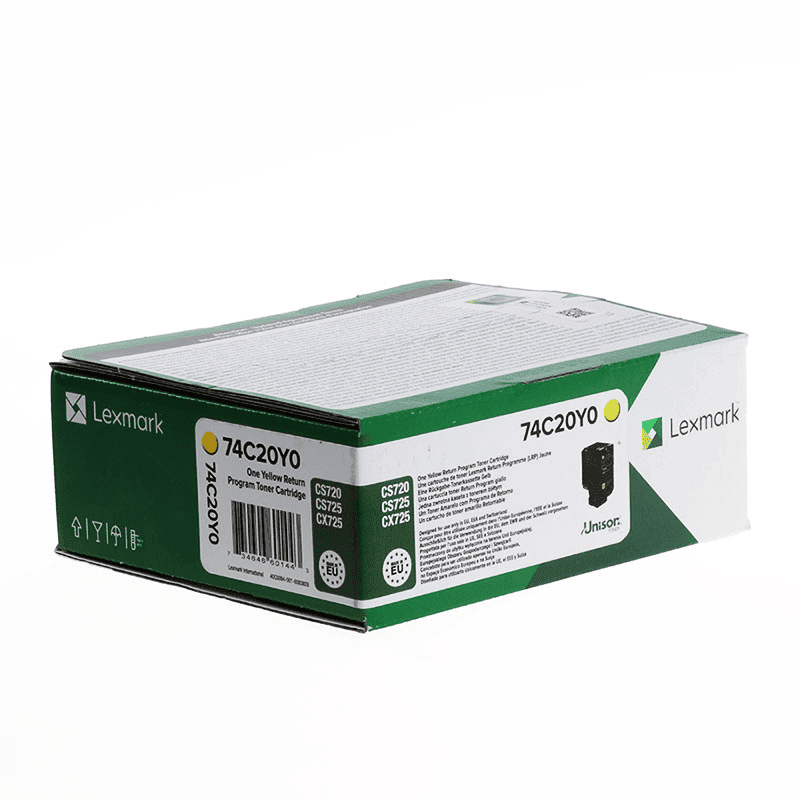 Lexmark Tóner 74C20Y0 Amarillo