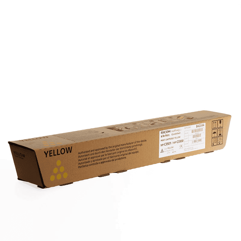 Ricoh Tóner MP C3300 / 842044 Amarillo (841429/841433)
